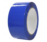 Лента упаковочная (скотч), 48 мм х 50 м, синяя