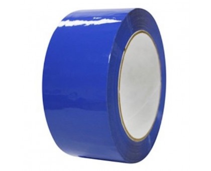 Лента упаковочная (скотч), 48 мм х 50 м, синяя