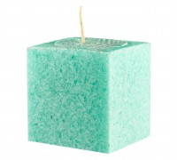 Свеча подарочная Куб, с ароматом Яблоко, 75мм, 350 грамм