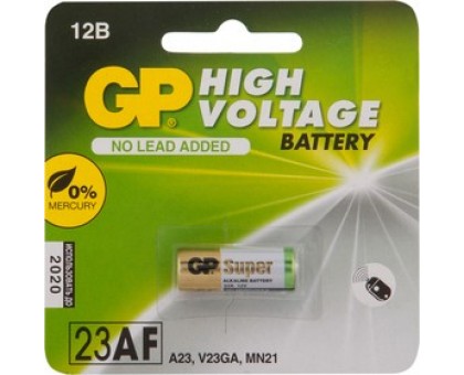 Батарейка высоковольтная GP Super Alkaline 23A (MN21), 1 шт