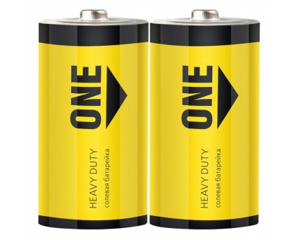 Батарейка солевая Smartbuy ONE R20/2S