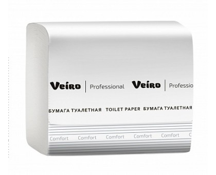 Туалетная бумага V-сложение Veiro Professional Comfort TV201