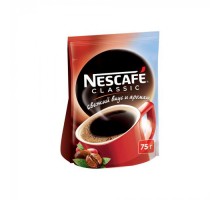 Кофе растворимый NESCAFE Classic, 75 грамм, мягкая упаковка