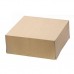 Бумажный контейнер Eco Cake 6000 для пирожных, вафель, печенья, конфет, 255х255х105мм, Doeco