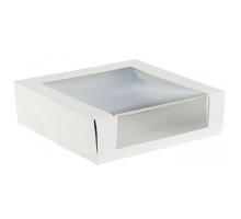 Коробка для торта КТ60, с окном, 225х225х60мм, Патичерри