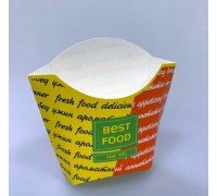 Короб-стакан для картофеля фри, Best Food, 80 грамм, 100 штук в упаковке