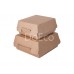 Короб под гамбургер ECO BURGER M Pure Kraft. 100x100х60мм, Doeco
