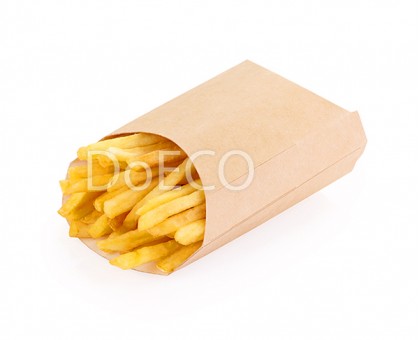 Упаковка для картофеля фри ECO FRY L, 126х40х135мм