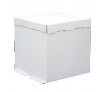 Короб картонный для торта белый, 420x420x450мм, Pasticciere