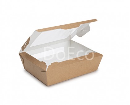 Контейнер для салата Salad 1000, 190x150x50мм, с прозрачным окном, 1000 мл