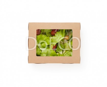 Контейнер для салата Salad 1000, 190x150x50мм, с прозрачным окном, 1000 мл