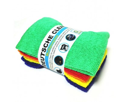 Набор салфеток из микрофибры "Белый кролик", 30х30см, 5 штук/уп