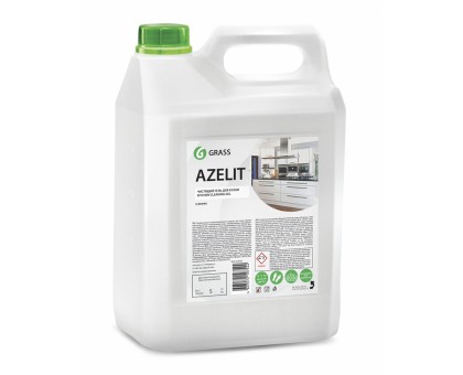 Чистящее средство для кухни Azelit-гель, Анти-жир, 5 литров, Grass
