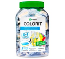 Таблетки для посудомоечных машин Grass Colorit 5-в-1, 35 шт/уп