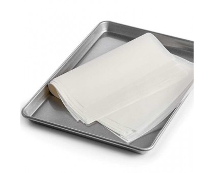 Пергамент для выпекания силиконизированный Silidor, 500 листов, 40х60 см, белый