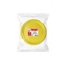 Набор "Цветной", тарелка одноразовая пластиковая, 205 мм, 6 штук