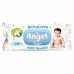 Детские влажные салфетки Angel Baby Care Premium, с клапаном, розовые, 120 шт\уп